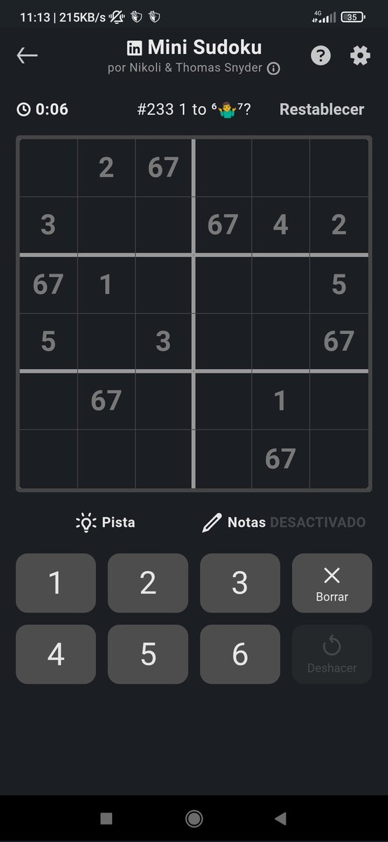 Jabo_0's tweet photo. ... ni los juegos de LinkedIn se pueden hacer tranquilo ya https://t.co/U3LBfjj33k