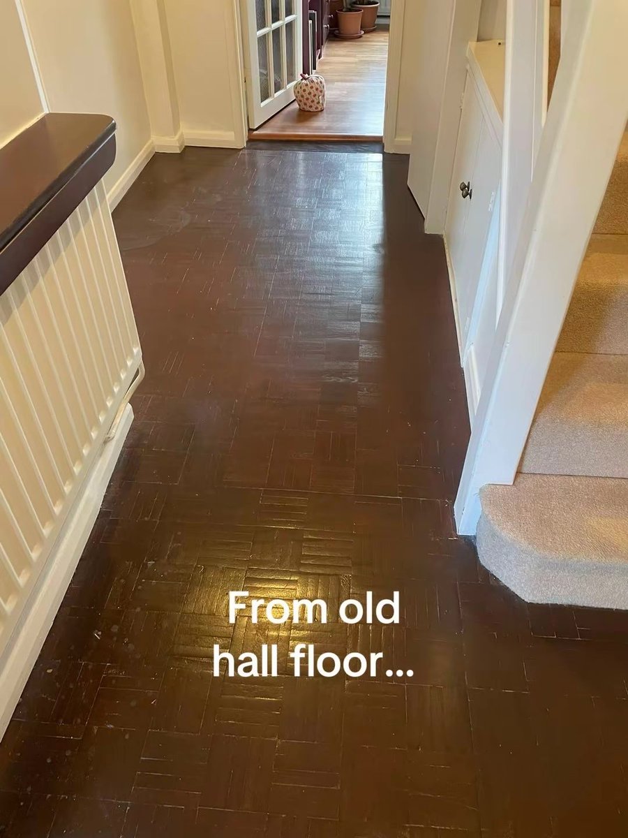AnneBrookeBooks's tweet image. We're starting work on the hall floor too, yay! 

#homedecor #homeproject