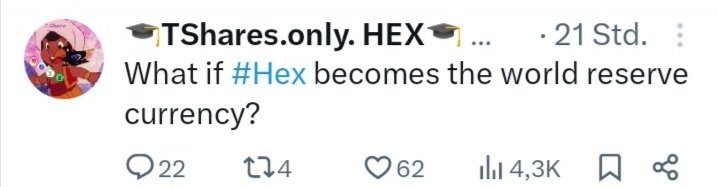 🎓TShares.only. HEX. 369🎓 tweet media