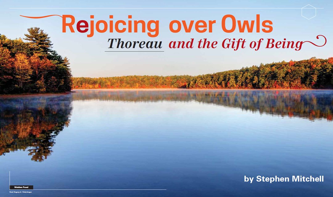 CRInstitute's tweet image. Henry David Thoreau's invitation to “consider the way in which we spend our lives" discussed in our @CRJournal article "Rejoicing over Owls: Thoreau and the Gift of Being" by Stephen Mitchell. Read: equip.org/articles/rejoi… #ethics #philosophy #apologetics