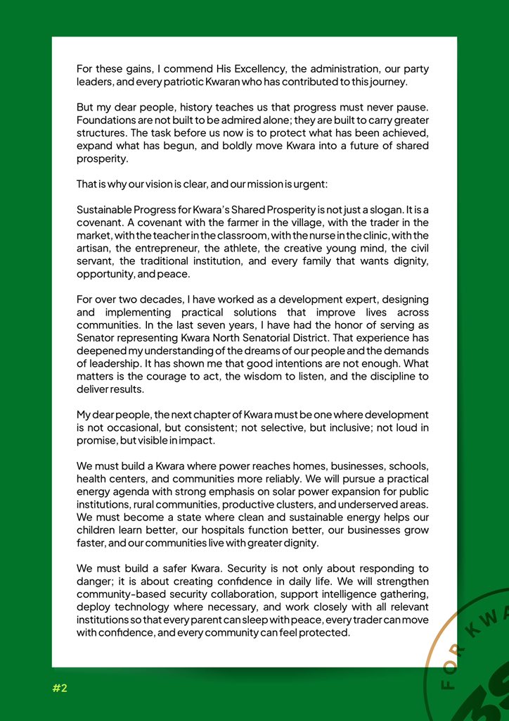 3SU For Kwara tweet media