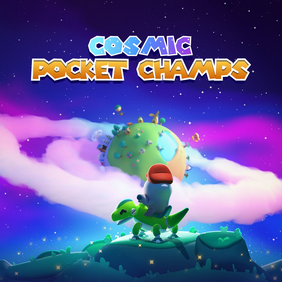 It’s-a me... a Champ! 🍄 🌌 

#PocketChamps #AprilFools