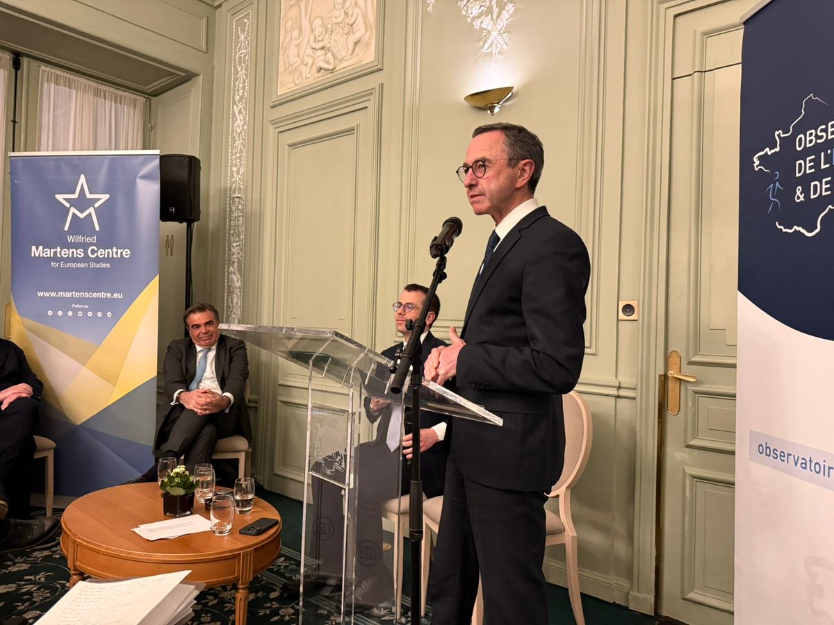 MargSchinas's tweet photo. Débat riche et nécessaire à Paris avec le @MartensCentre sur démographie, migrations et sécurité.

Europe needs a demographic strategy, not just migration management.  Crucial for sustaining our model. 

If we act we shape the future, if we delay demography will shape it for us. https://t.co/iDmZt4wEjX