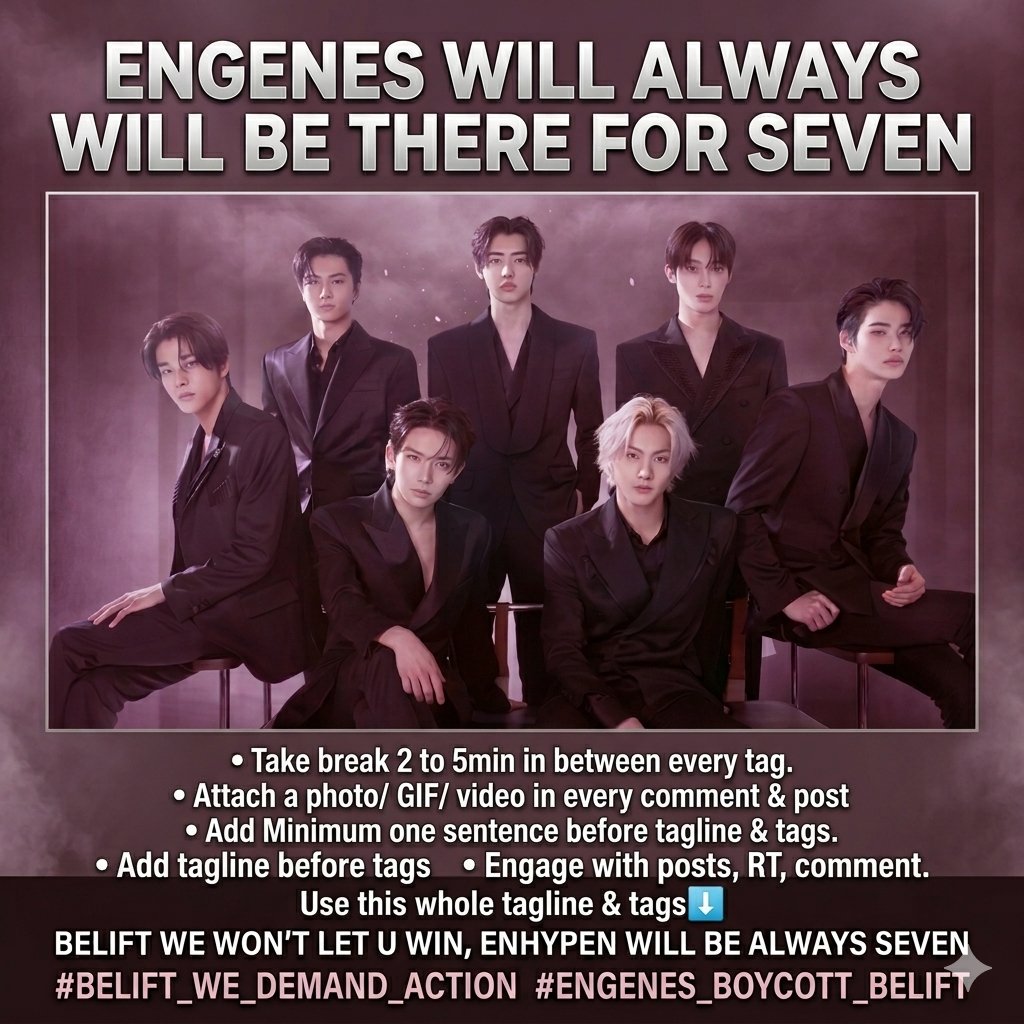 ENhypen is sevEN7️⃣ tweet media