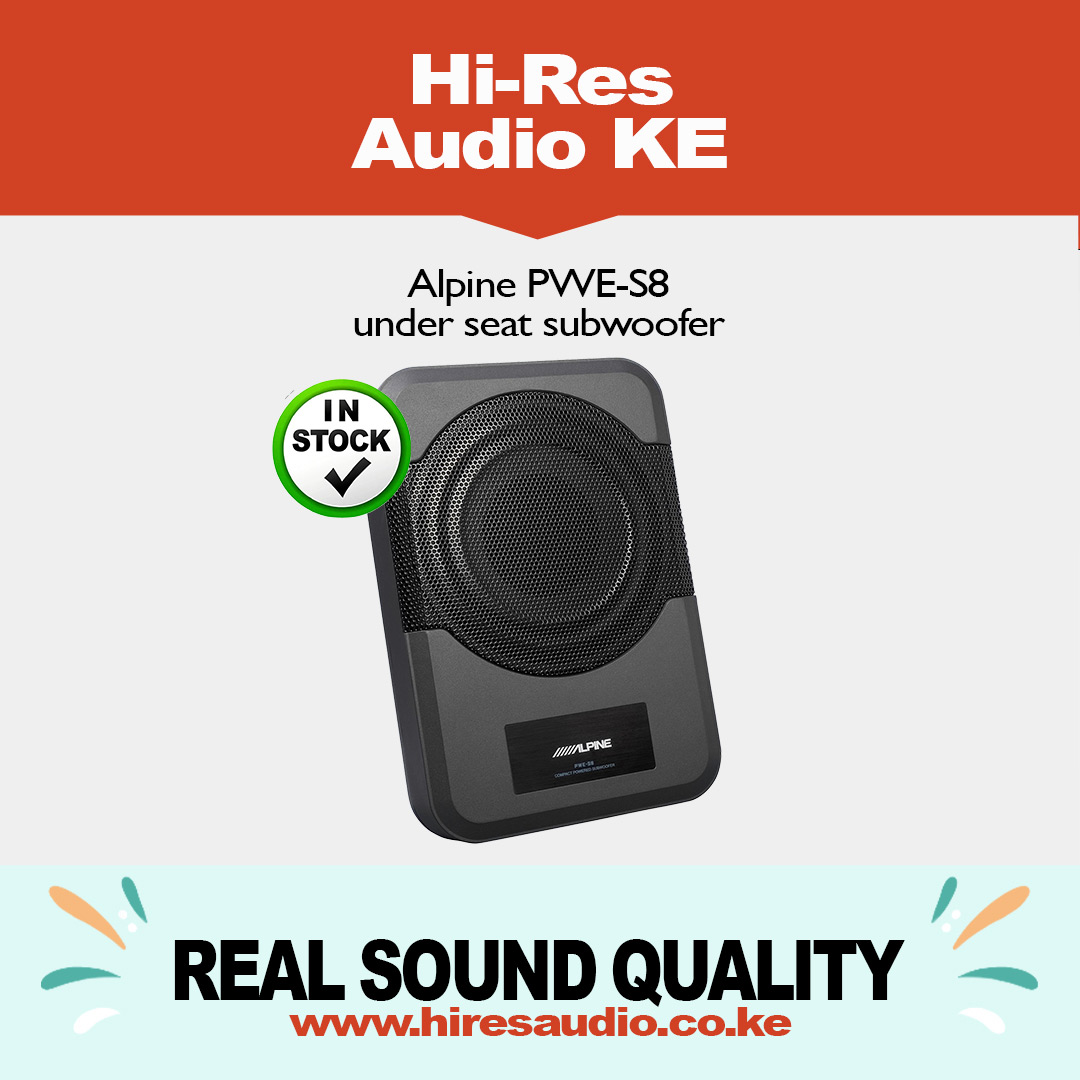 01wambugu's tweet image. Alpine PWE-S8 under-seat powered subwoofer.

Compact fit, controlled bass, and clean output for daily driving.

No space lost. No excess vibration.

Learn more: hiresaudio.co.ke/product/alpine…

Available at @HiResAudioKe 

📞 0743 081 891

#HiResAudioKE
#Alpine
#CarAudioUpgradeKenya