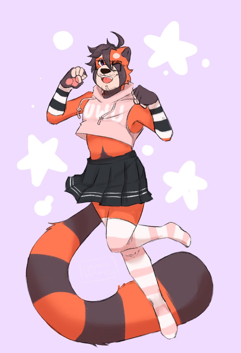 Guys! I finally settled with a new design for my sona! 💖 Hope you like em’!