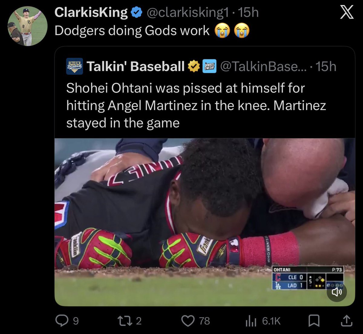 Jose Ramirez Enjoyer tweet media