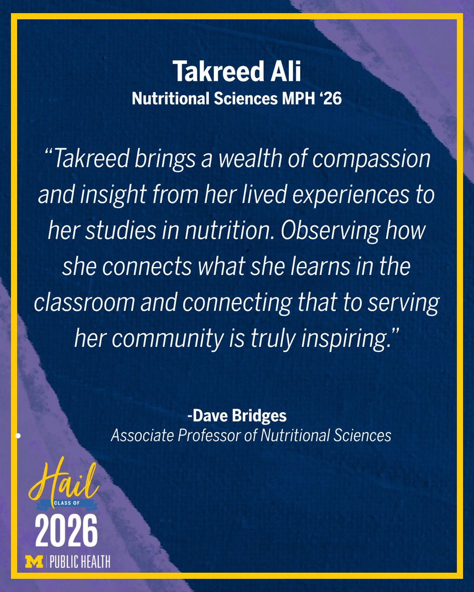 University of Michigan School of Public Health tweet media