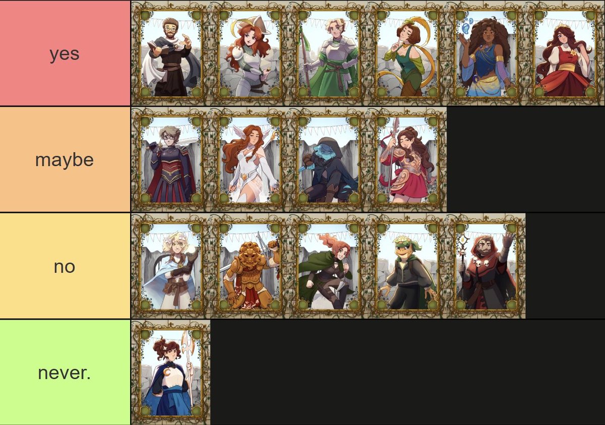 LowFruityyTree's tweet photo. Tier List
Would the magical squid be fond of these bannerfall smp characters?
#BannerfallSMP #RatsSMP #ratsinparis #POWtwt https://t.co/IUoFPqdu0j