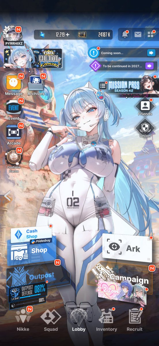 Pyrrhixz | NIKKE LORE tweet media