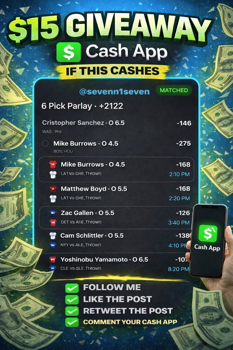 🚨MLB WATERED DOWN STRIKEOUT🚨

Ya’ll know what to do

#GamblingX #GamblingTwitter #GamblingCommunity