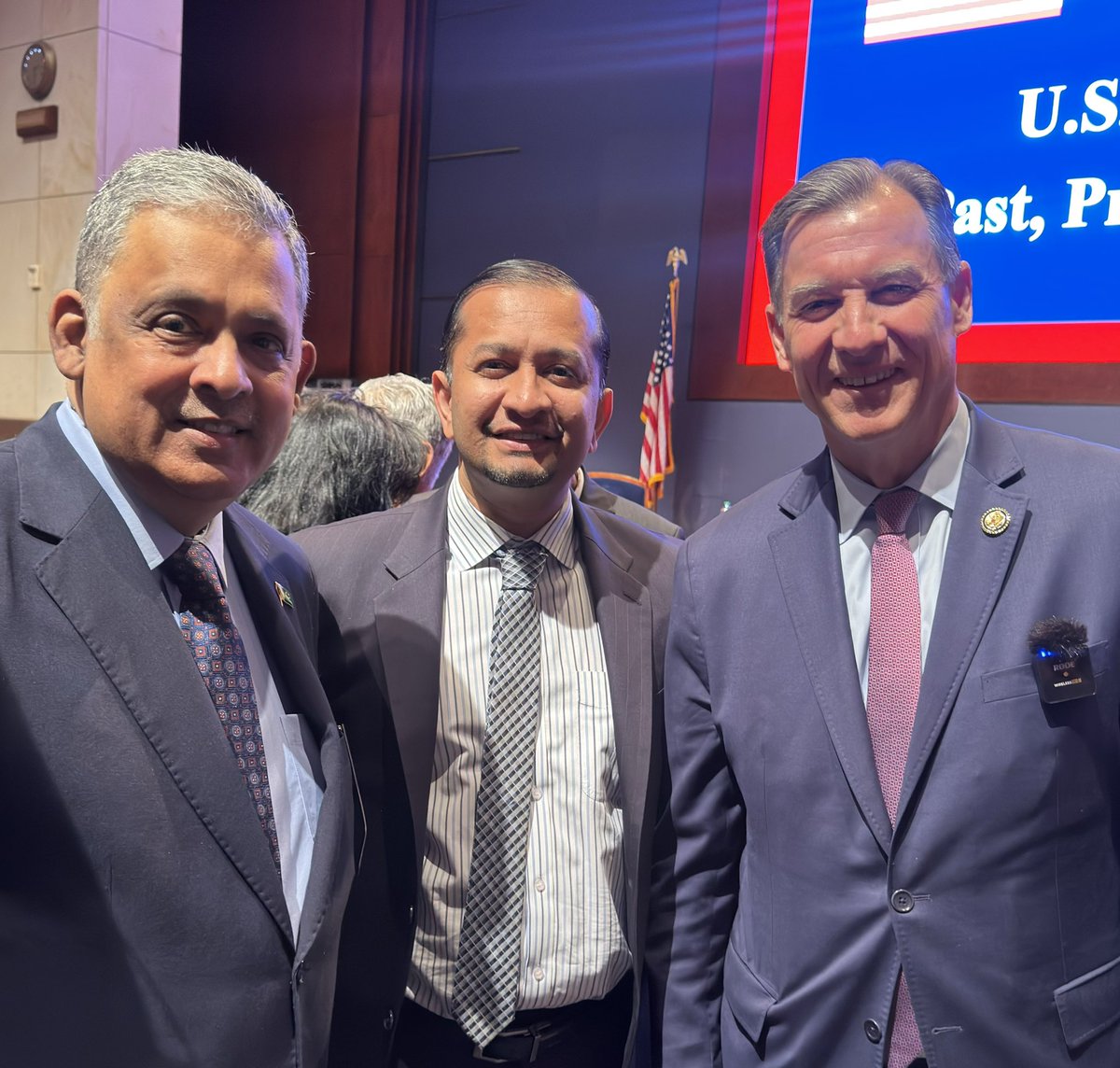 Alirashid321's tweet image. First ever #Pakistan #Symposium at Capitol Hill, organized by the #PakistaniCongressionalCaucus

Great to see Natalie Baker, Chargé d’Affaires at the U.S. Embassy Islamabad.

Meaningful dialogue among policymakers, scholars &amp;amp; business leaders on U.S.-Pakistan cooperation @APAGUSA