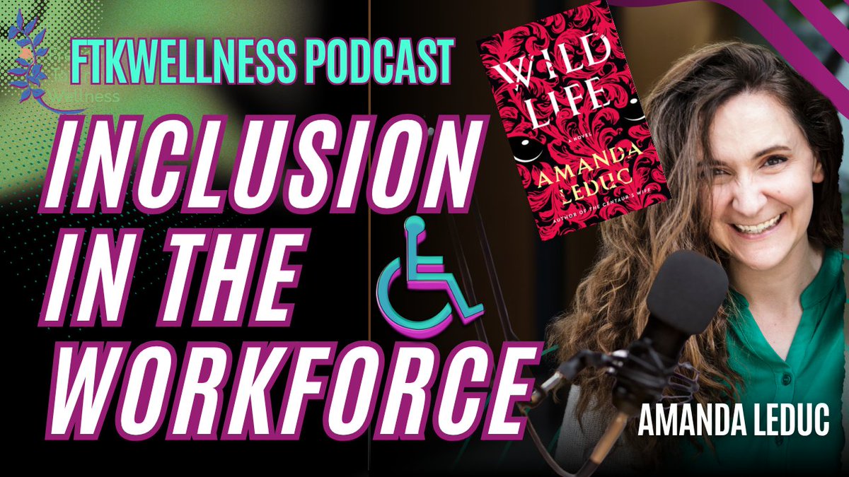 FTKWellness's tweet photo. Navigating the Shame of "Keeping Up" : Managing Disability &amp; Health, a clip from "Writing Beyond Barriers" interview with author and disability activist #AmandaLeduc  about #disabilityinclusion in the workforce by @FTKWellness 
🎥https://t.co/32Tsr8b1sK 

#healingstories #author https://t.co/EzAgL9vEnY