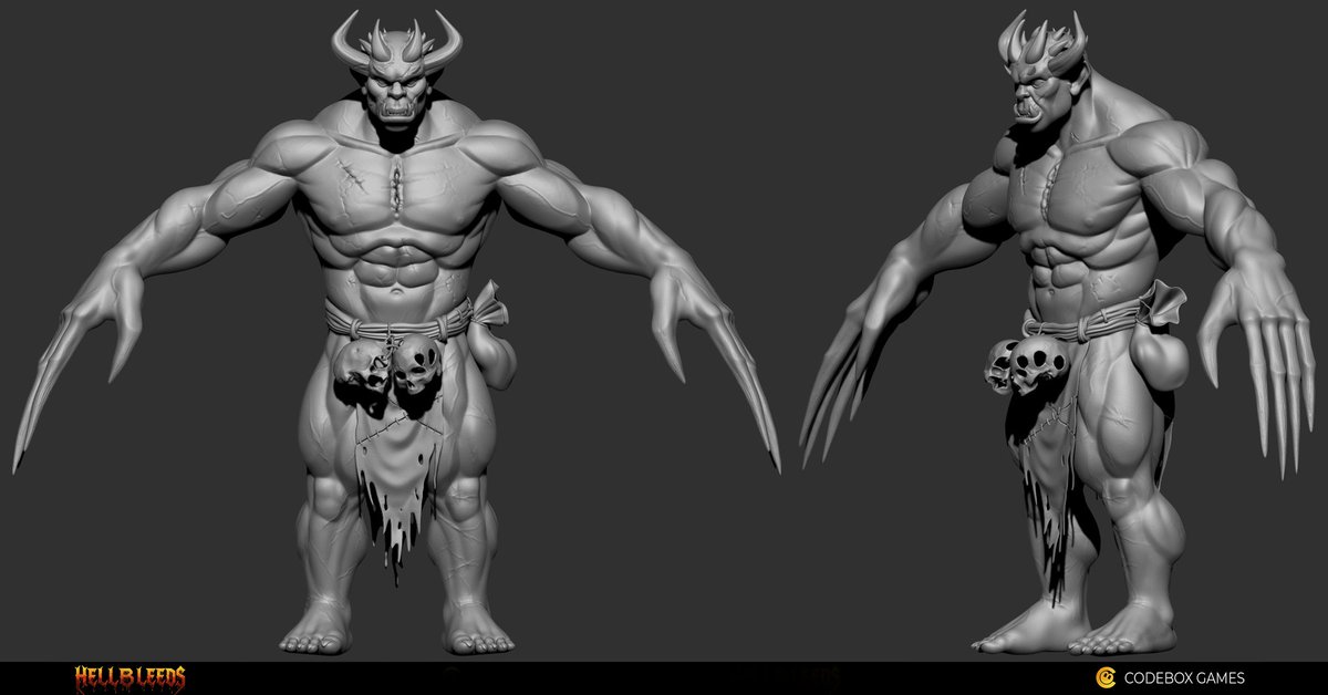 CodeboxGames's tweet photo. This is one of the level bosses in Hell Bleeds.

Built for raw combat. No mercy. No second chances.

Would you take this fight 1v1?

Huge credit to Olamide Famojuro for bringing this to life

#HellBleeds #AfricanGames #IndieGameDev #Juju #GameArt #UnrealEngine https://t.co/JYTcAR378K