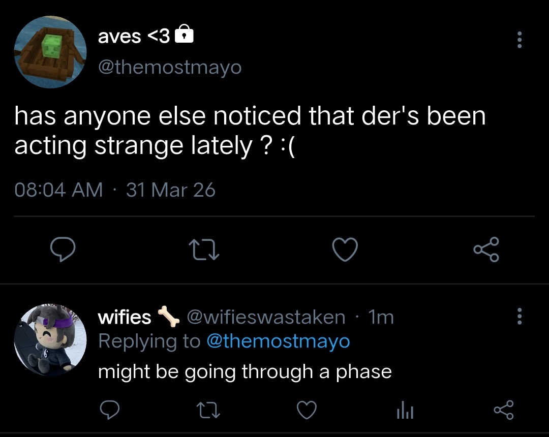 sweet aroace sidefall tweet media