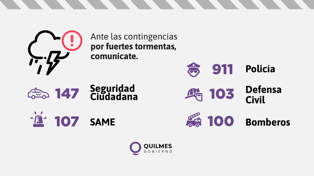 Quilmes Gobierno tweet media