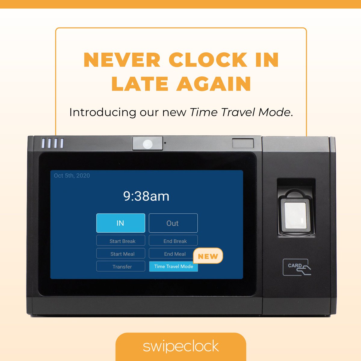 Swipeclock tweet media