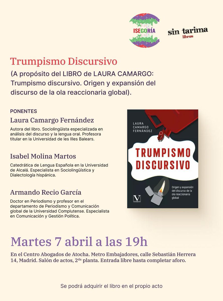 Asociación ISEGORÍA tweet media