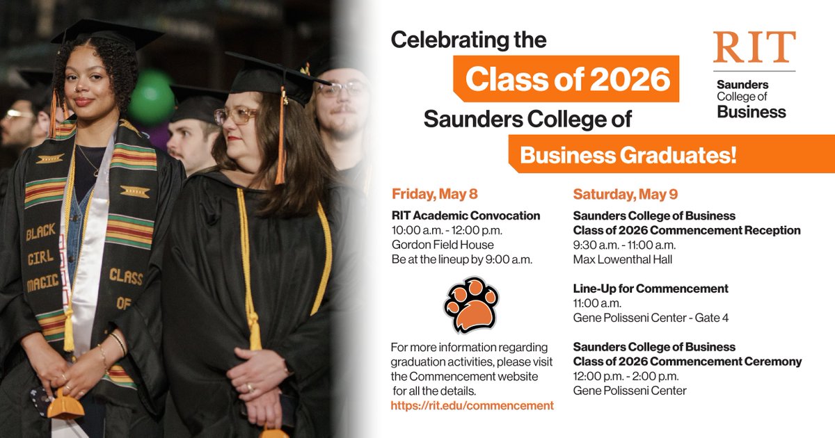 Saunders College of Business at RIT tweet media