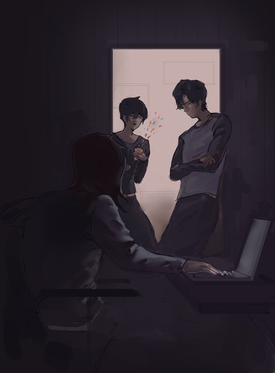 I'll do better next year
Kdj: Happy birthday!
Yjh: Finish work and go to the kitchen to blow out the candles
#HAPPYHSYDAY2026