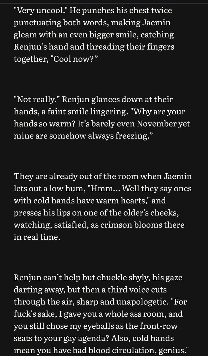 makeawish1303's tweet photo. #wednesdaywip can yall guess who says the last line? ππ https://t.co/Z2mEY4rhip