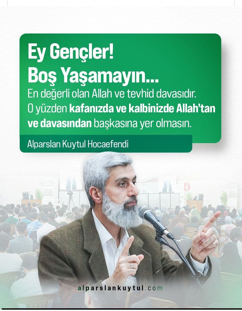 AlparslanHoca AdıyamanaGeliyor
#FurkanKonferansları