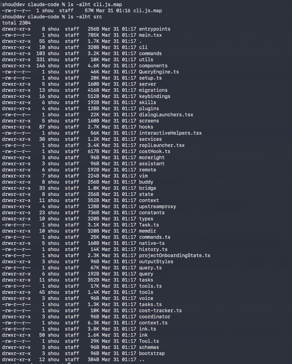 chrizzatsu's tweet photo. Anthropic leaked 512,000 lines of Claude Code source code yesterday. 

What happened in the next 12 hours is absolutely wild.

4 AM. Anthropic pushes an update to npm. Inside the package: their entire codebase. A 60 MB debugging file accidentally bundled in. https://t.co/NcVmGLiuYH