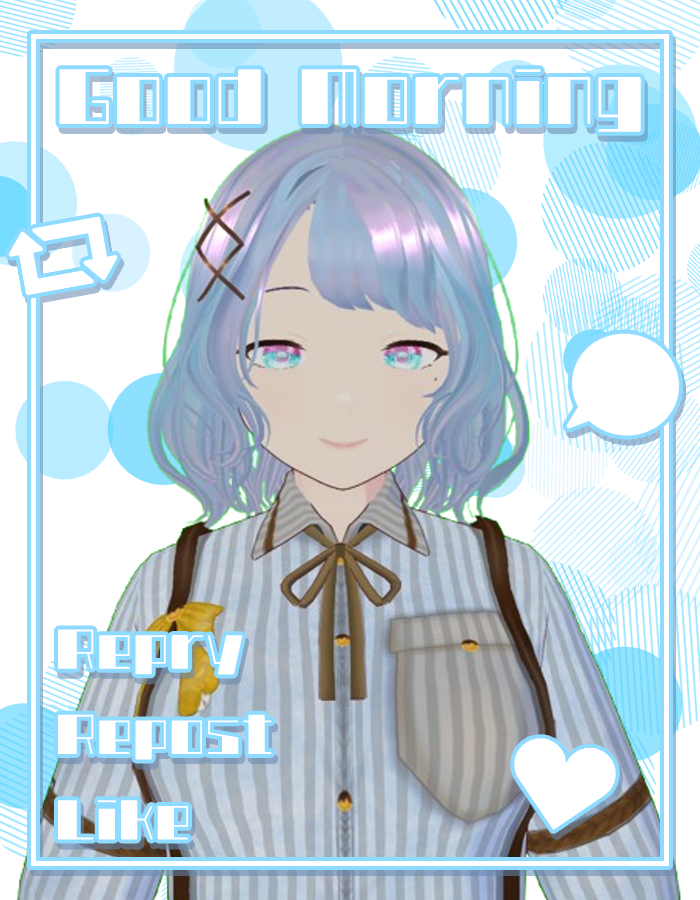 夜森ciel🩵気まぐれVtuber🌙🐚 tweet media