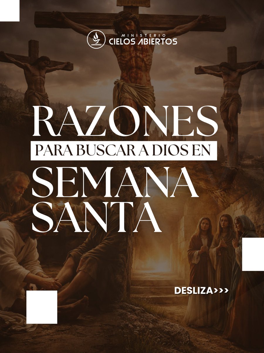 SomosMCA's tweet photo. A veces solo necesitamos parar un momento… y volver a Dios 🙏https://t.co/ayY0g46lb2

#SemanaSanta #reflexionar #meditar #Fe #Dios #Iglesia #Bogotá #abril #semanamayor #espiritualidad #felizdia #felizmiercoles #juevessanto #viernessanto #sabadosanto #domingoderesurreccion https://t.co/f9NzY8FeZ2