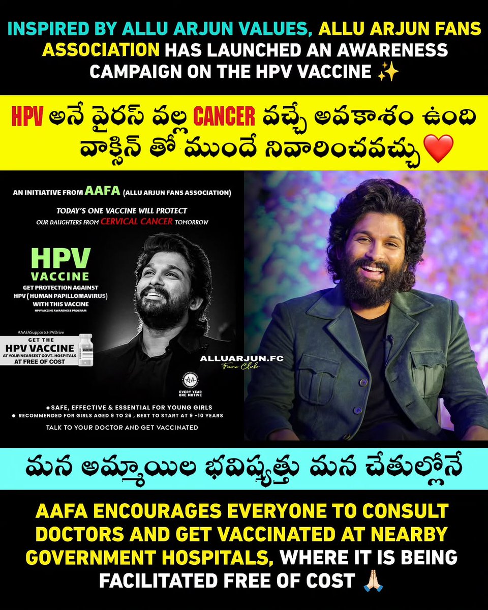 Allu Arjun FC tweet media