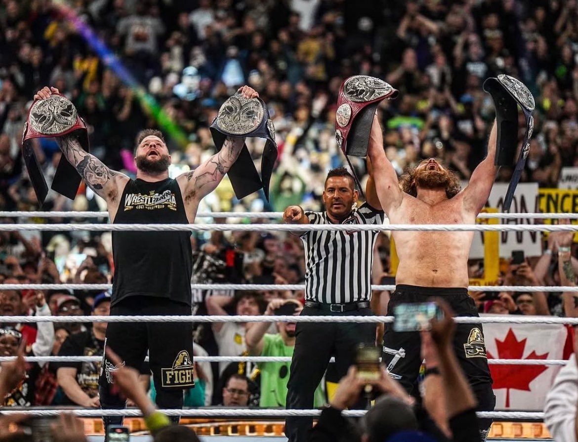 champ once again ◎ NOT @SamiZayn tweet media