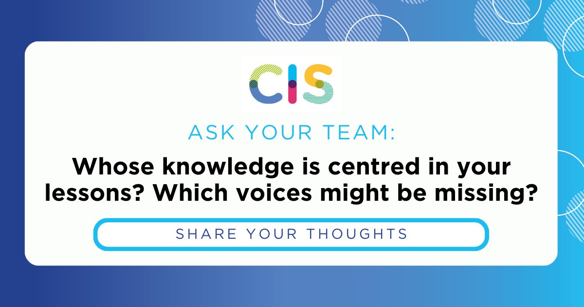 Council of International Schools tweet media