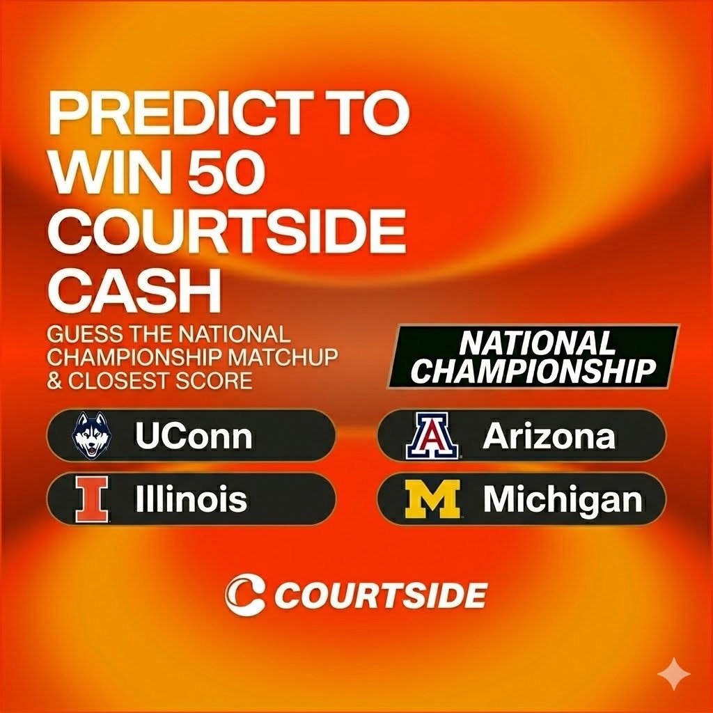 Courtside tweet media