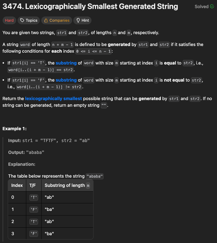 Dynamic_Dishank's tweet photo. 🚀Day 79–80 — #Upskill_with_Dishank_100DaysChallenge
✅Dev: 
Started building a monolithic Leave Management System for learning purposes. This is a high-performance, event-driven backend service aimed at automating employee leave requests, approvals, and balance tracking.
Completed: • Data modelling • ER diagram design

✅DSA:
Solved today’s @LeetCode  daily — an interesting problem involving:
• Greedy + brute-force string matching
(KMP could have been used for optimization, but it wasn’t necessary given the constraints.)

#Java #SpringBoot #SoftwareEngineering #100DaysOfCode #LearningInPublic #BuildInPublic