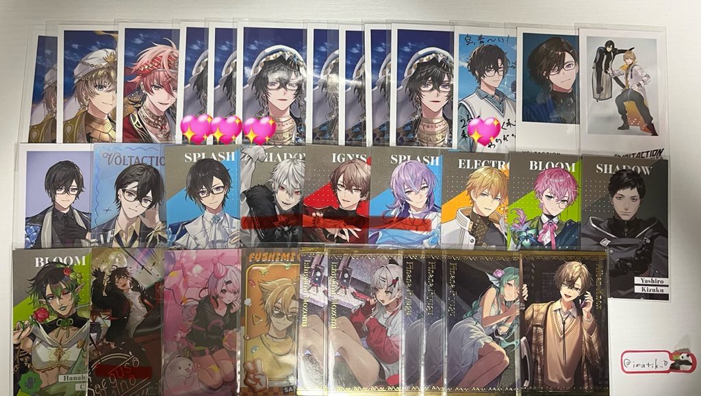 imatik_0's tweet photo. 交換 譲渡 にじさんじ ボイスカード ノスタルジア 海の家くじ 8周年

譲  1.2.3.4枚目

求  定価+送料  

赤線＝抱き合わせ有 💖＝R

回収数見直しのため推しも出しております。

検索からもお気軽にお声掛けください。 https://t.co/Bj1Xqcm43Q