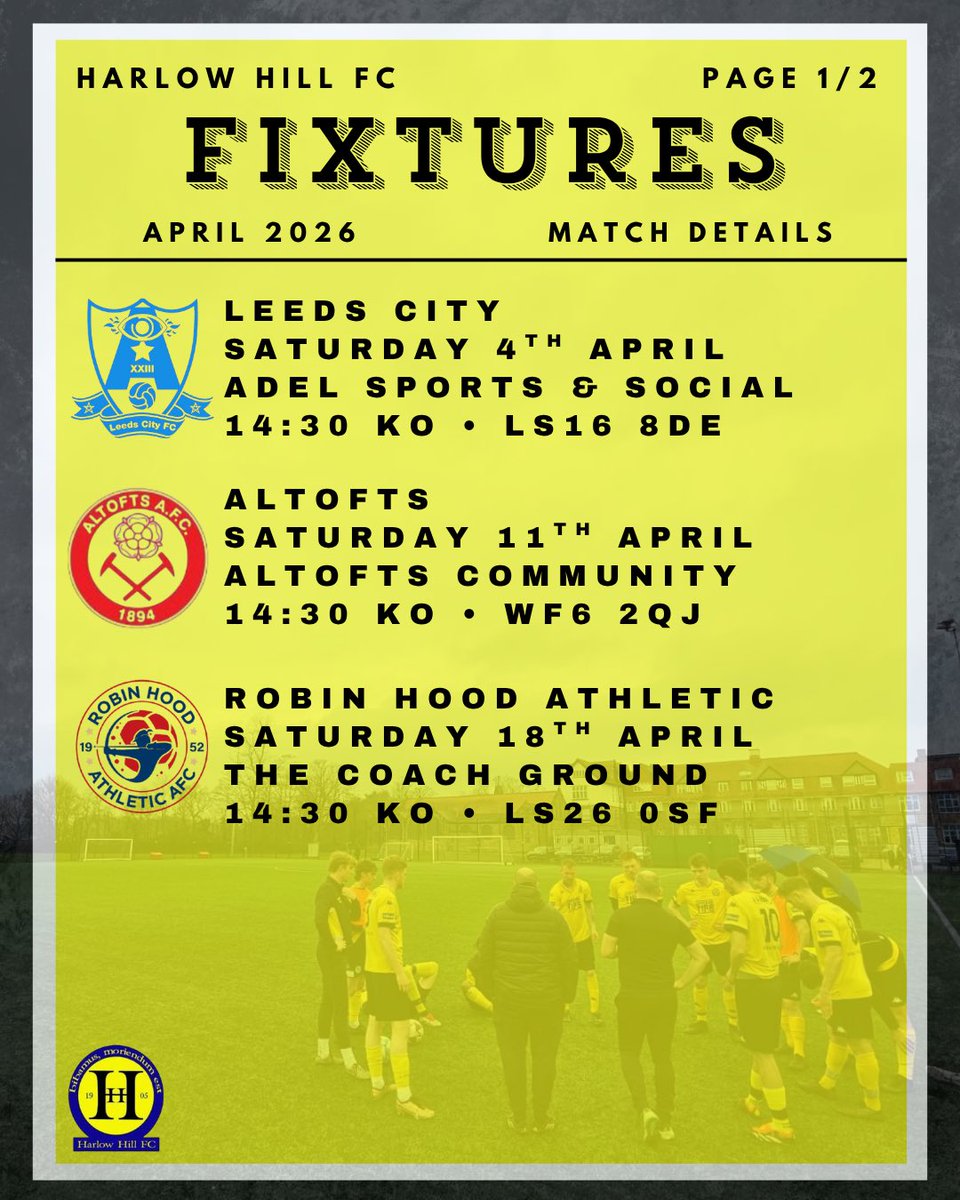 Harlow Hill FC ๐ tweet media