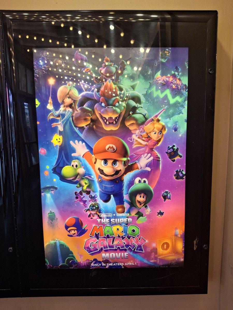 Cheavor's tweet image. At the "The Super Mario Galaxy Movie" Advanced Movie Premiere in Dolby Cinema at AMC Empire 25, Times Square | #BrieLarson #BennySafdie #ChrisPratt #JackBlack #CharlieDay  #DonaldGlover #IssaRae #KeeganMichaelKey | #DolbyCinema #SuperMarioGalaxy | #TimesSquare #AMCempire #atAMC