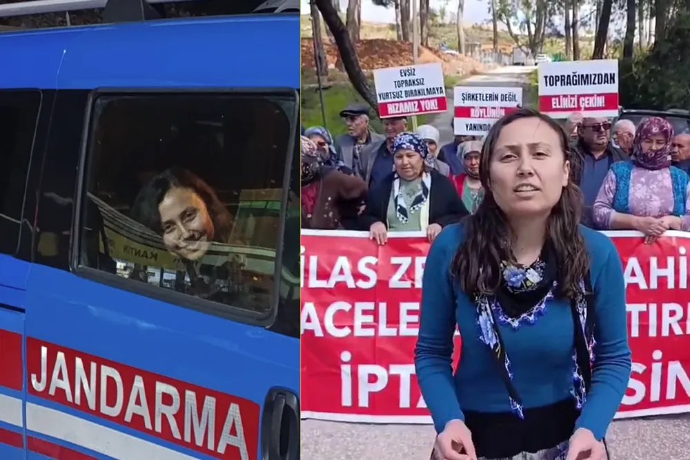 Akbelen’de acele kamulaştırmaya karşı çıktığı için tutuklanan Esra Işık, cezaevinden mesaj gönderdi:

"Mücadelemizi de onurumuzu da haysiyetimizi de satmayacağız.

Milas bir şirketten büyüktür. Vazgeçmeyeceğiz."