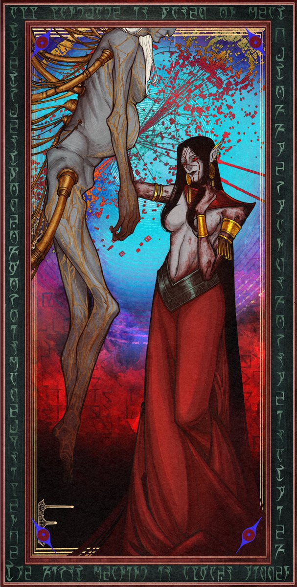 Fumi_Sumomoko's tweet photo. Again, you are not expecting the false Mary to give birth to the real Messiah, are you?
* Sotha Silβs design refers to my cms made by @.wanmojie
#ESO #ESOFAM #SOTHASIL https://t.co/o1N8MsDjcG