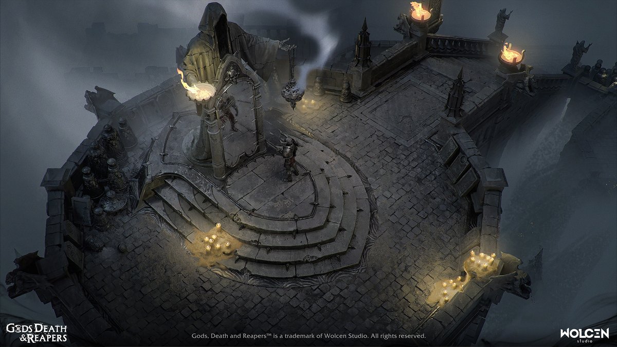 Gods, Death & Reapers - Wishlist on Steam! ⚔️ tweet media