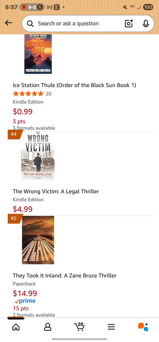 Currently at 5 for New Releases on Amazon. The support has been remarkable. 

a.co/d/0bLuj3k4