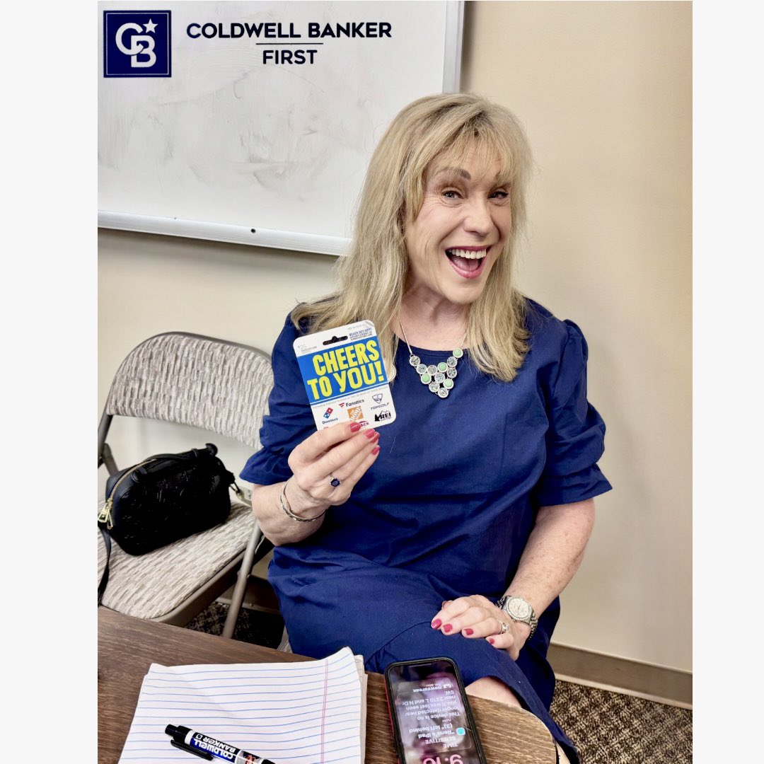 Great sales meeting today! Huge thank you to Melanie with First Bank Mortgage for bringing the delicious Easter Krispy Kreme doughnuts- definitely a crowd favorite. And congratulations to Rene for winning the door prize!