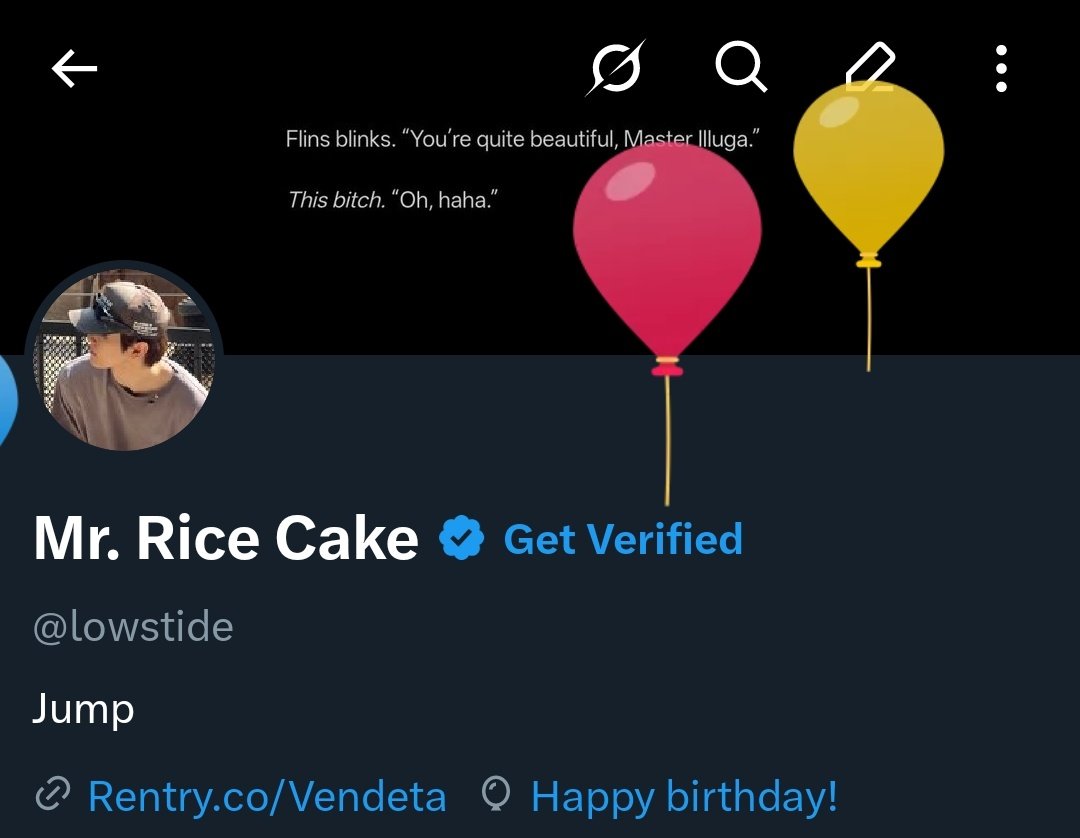 Mr. Rice Cake tweet media