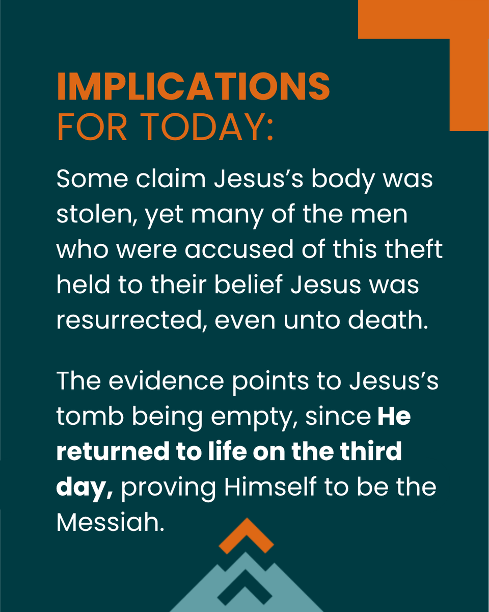 compellingtruth's tweet photo. People have debated the empty tomb for centuries. Why is knowing it was truly empty so important? Tell us what you think in the comments! https://t.co/bPBcy0ayC8