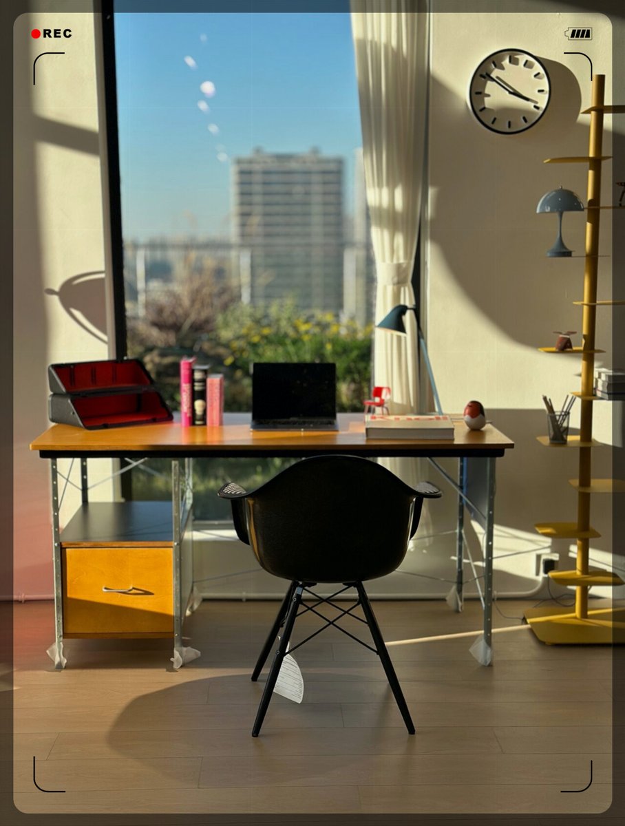 Nerdisted's tweet photo. "Maximize focus with a minimalist desk: Laptop, potted succulent, metal pen cup, and stack of notebooks—no clutter, just calm. Perfect for deep work or quick tasks! " https://t.co/L2C3SlwD3b
