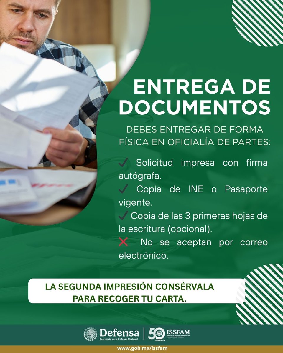 ¿Concluiste tu crédito hipotecario? Ahora libera tu propiedad al 100%. 📑🏠

👉 Inicia tu trámite webapp.issfam.gob.mx/lchip/Globales…

#ISSFAM #FamiliaMilitar #LiberacionHipoteca #Hogar