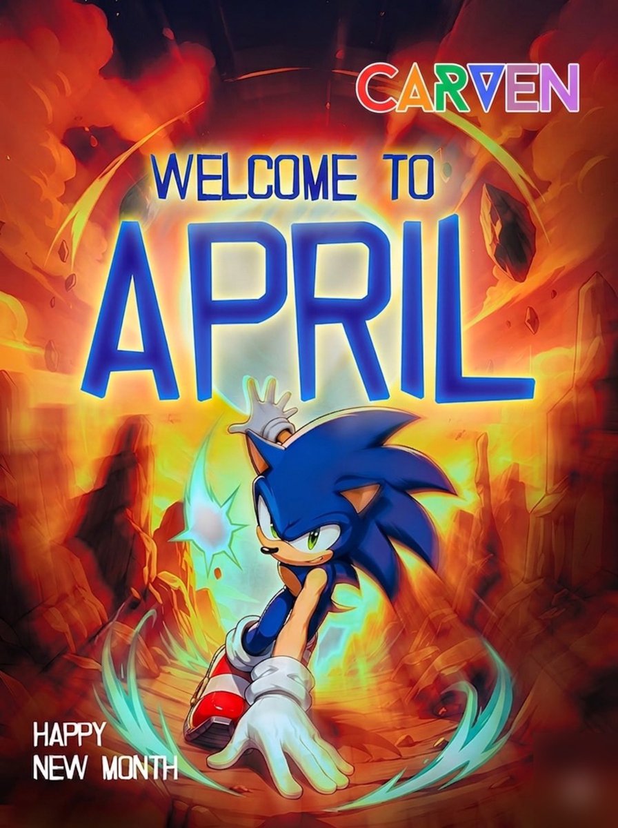 CarvenArena's tweet photo. New month, new energy. Welcome to April! 🌸 https://t.co/WNIZcvg02H