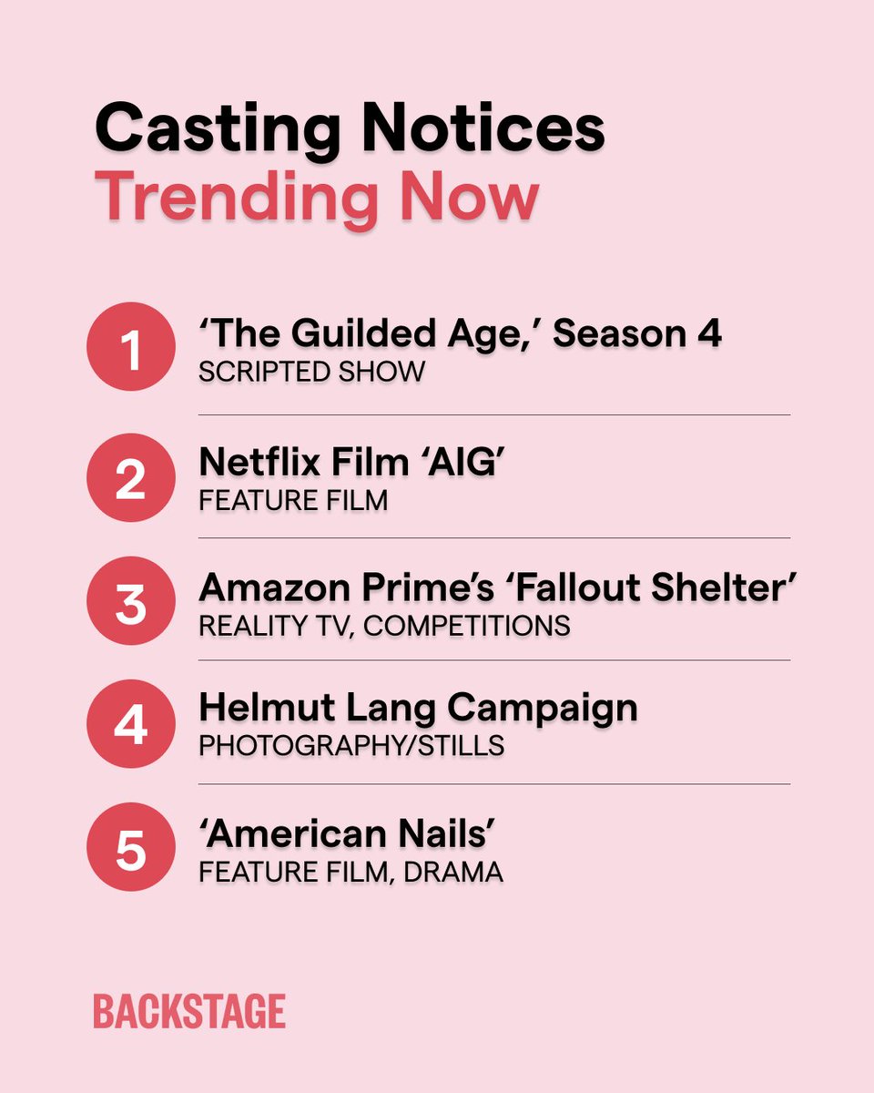 Backstage tweet media