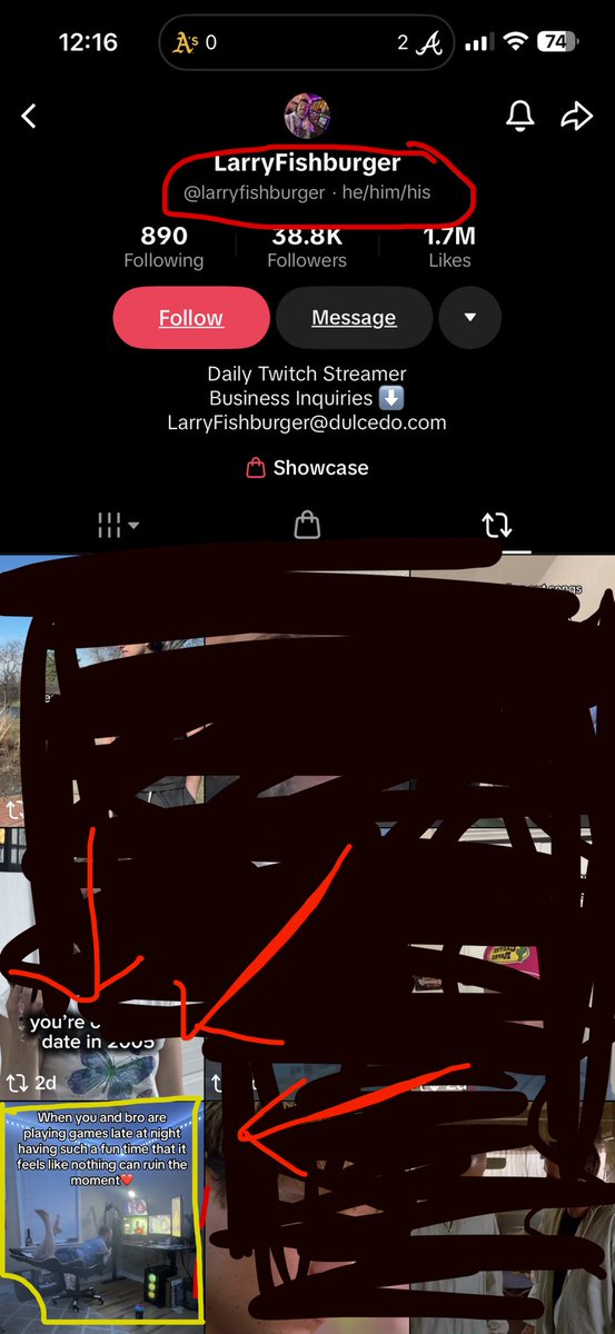 SirJBGaming's tweet photo. ANOTHER crazy milestone today!!!
@LarryFishburger reposted my newest viral TikTok!!

When do I move to LA? https://t.co/BEE2qQXYr3