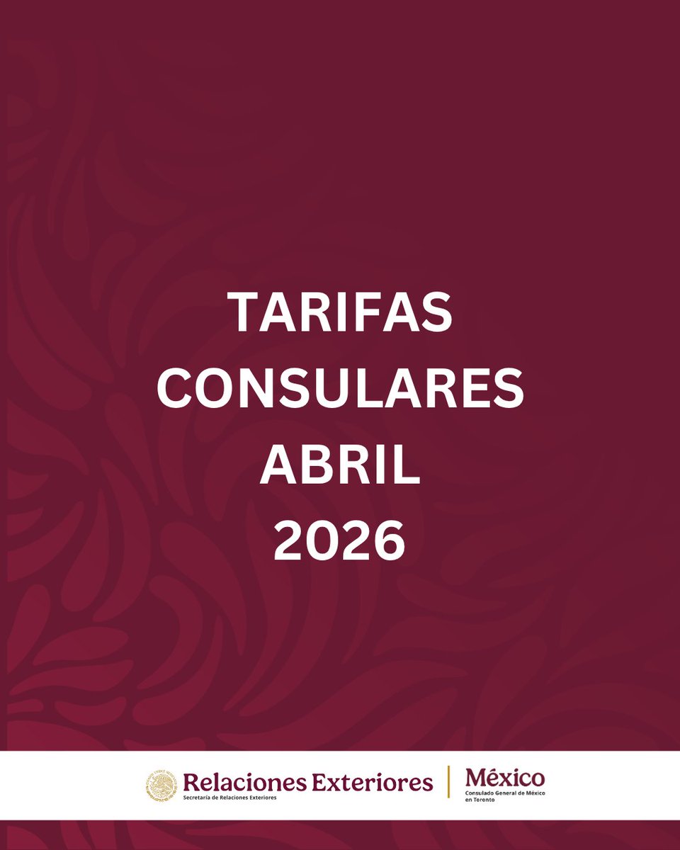 Consulmex Toronto tweet media